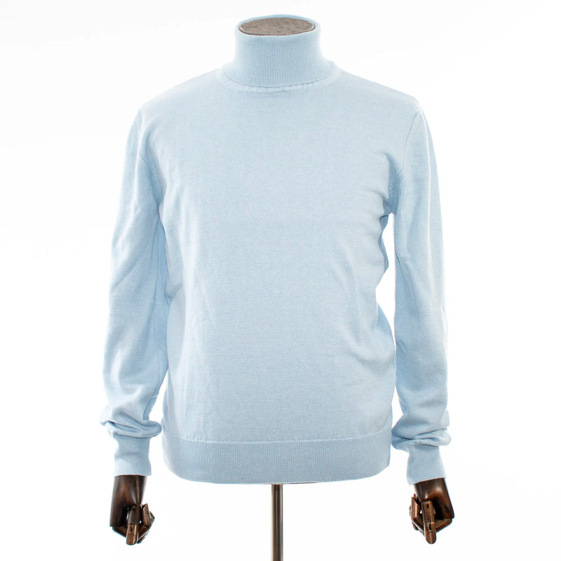 Light Blue Long Sleeve Turtleneck