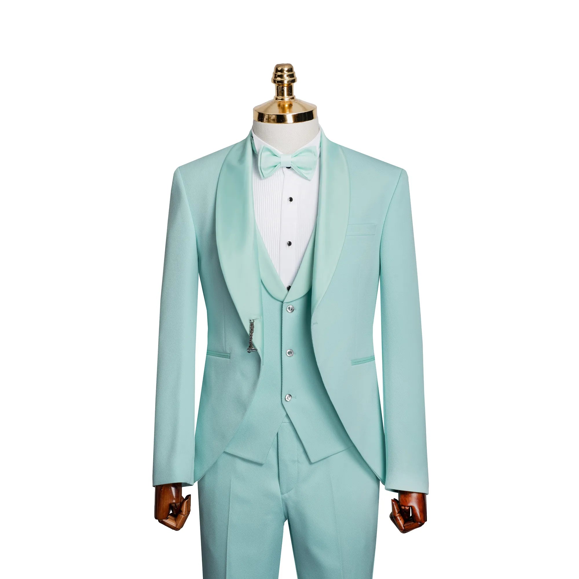 Rudolfo | 3-Piece Tailored-Fit Tuxedo with Chain Closure