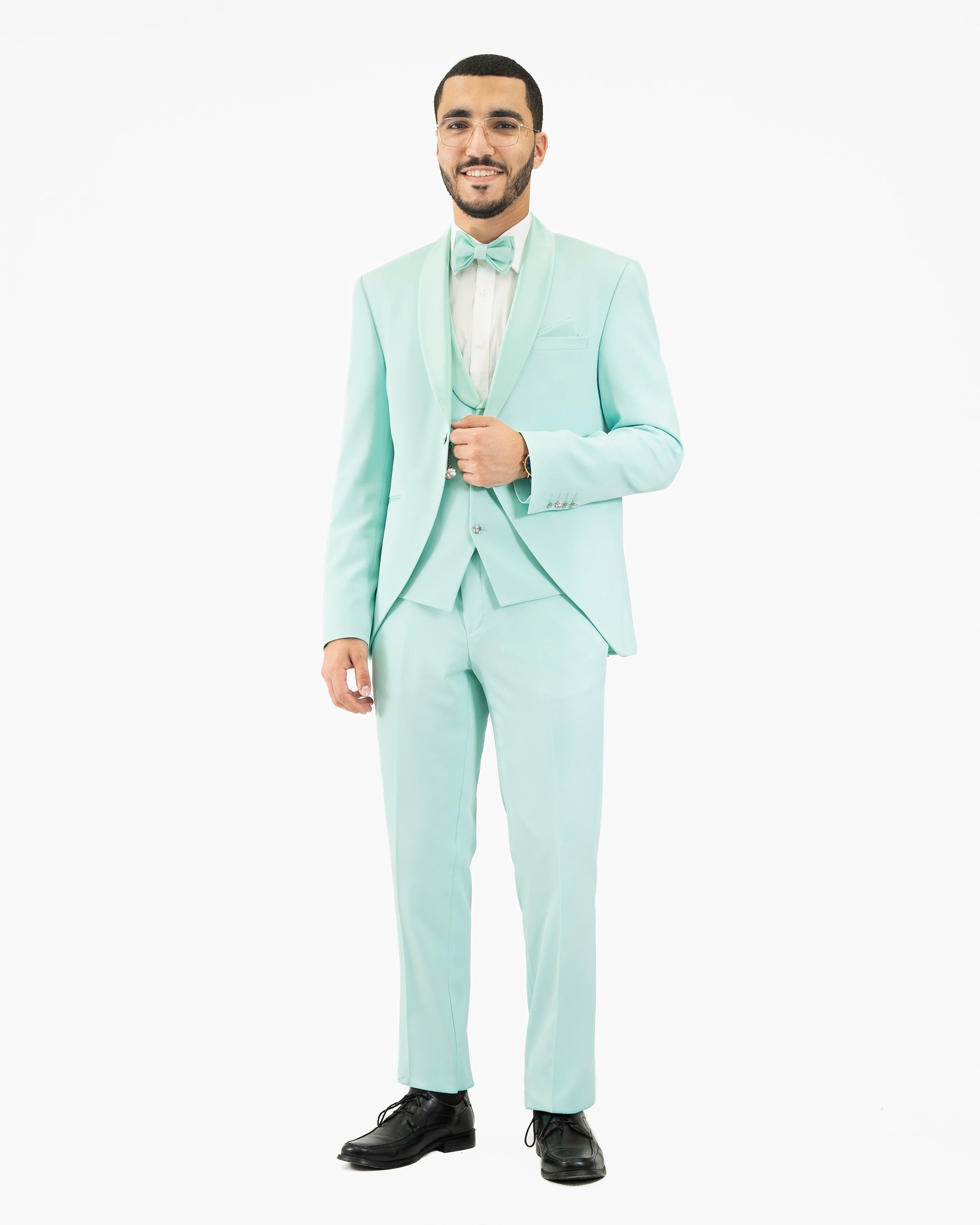 Rudolfo | 3-Piece Tailored-Fit Tuxedo with Chain Closure