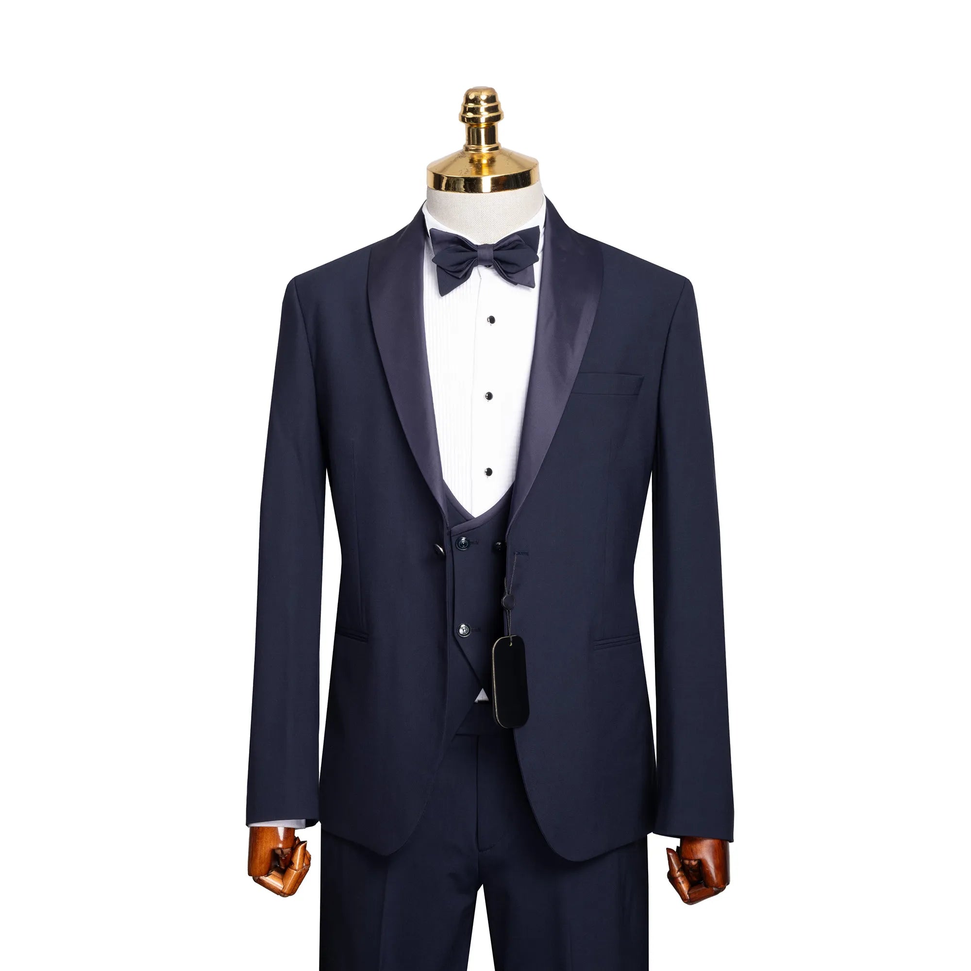 Rudolfo | 3-Piece Tailored-Fit Tuxedo with Chain Closure