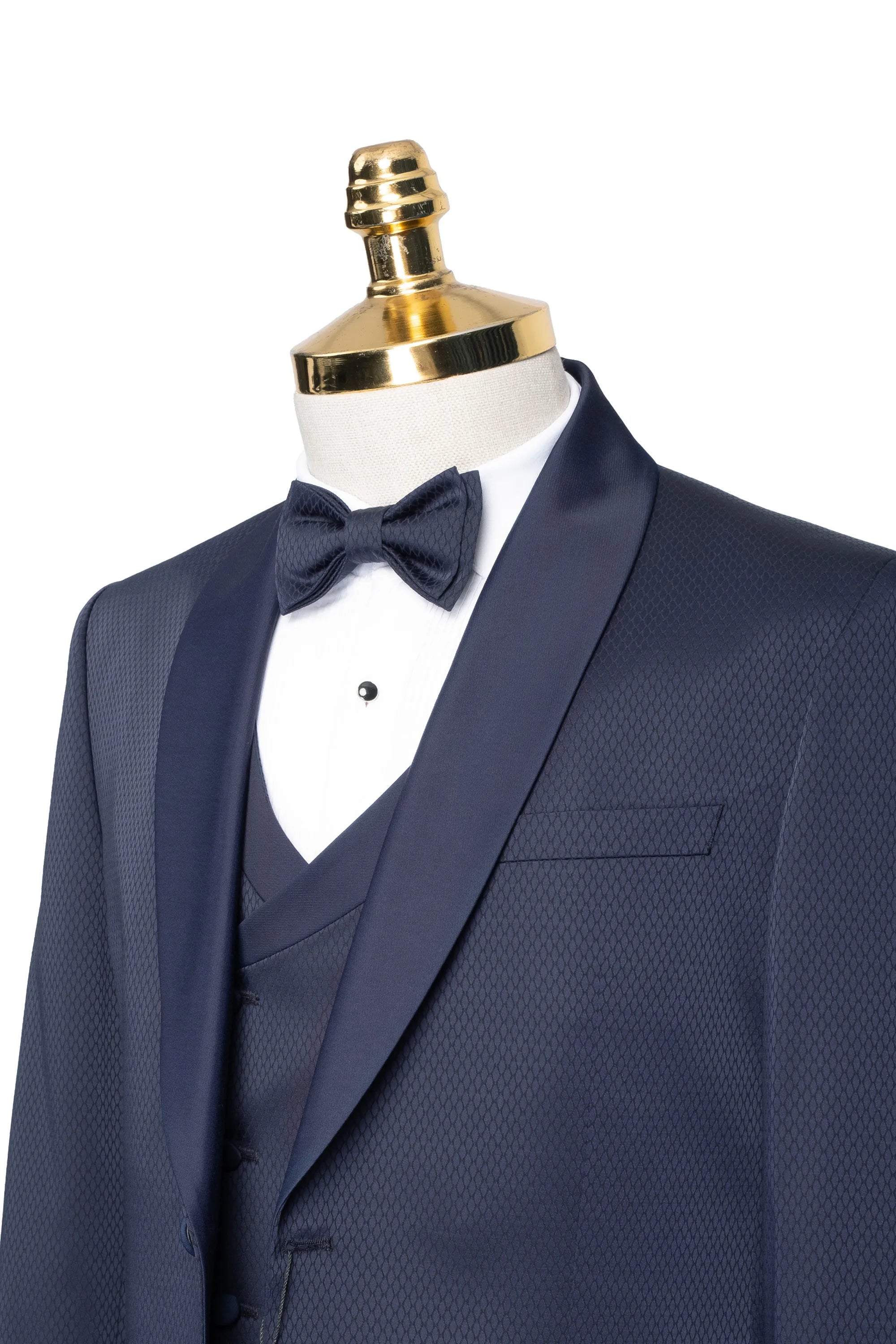 Arthur| Birdseye 3-Piece Tailored-Fit Tuxedo