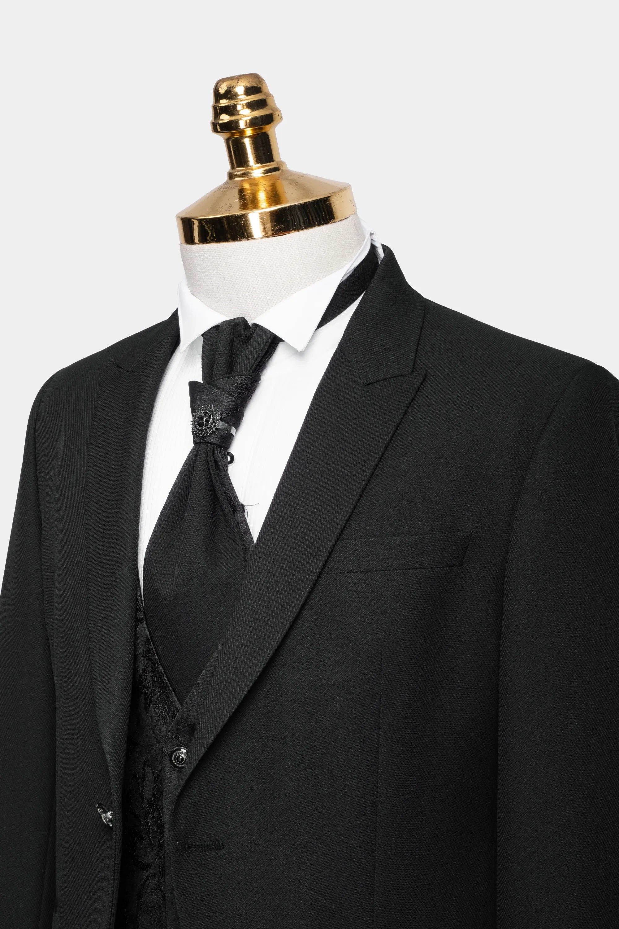 Trent | Western Style 3-Piece Tailored-Fit Tuxedo