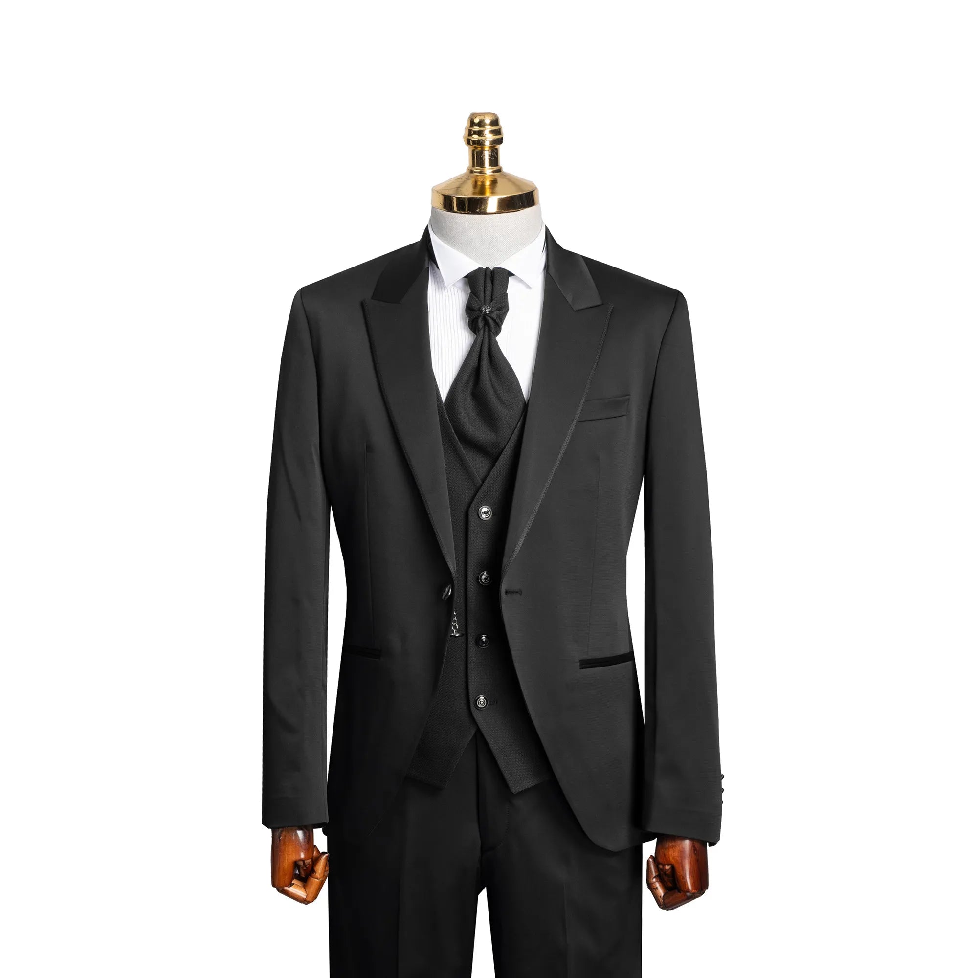 Trent | Western Style 3-Piece Tailored-Fit Tuxedo