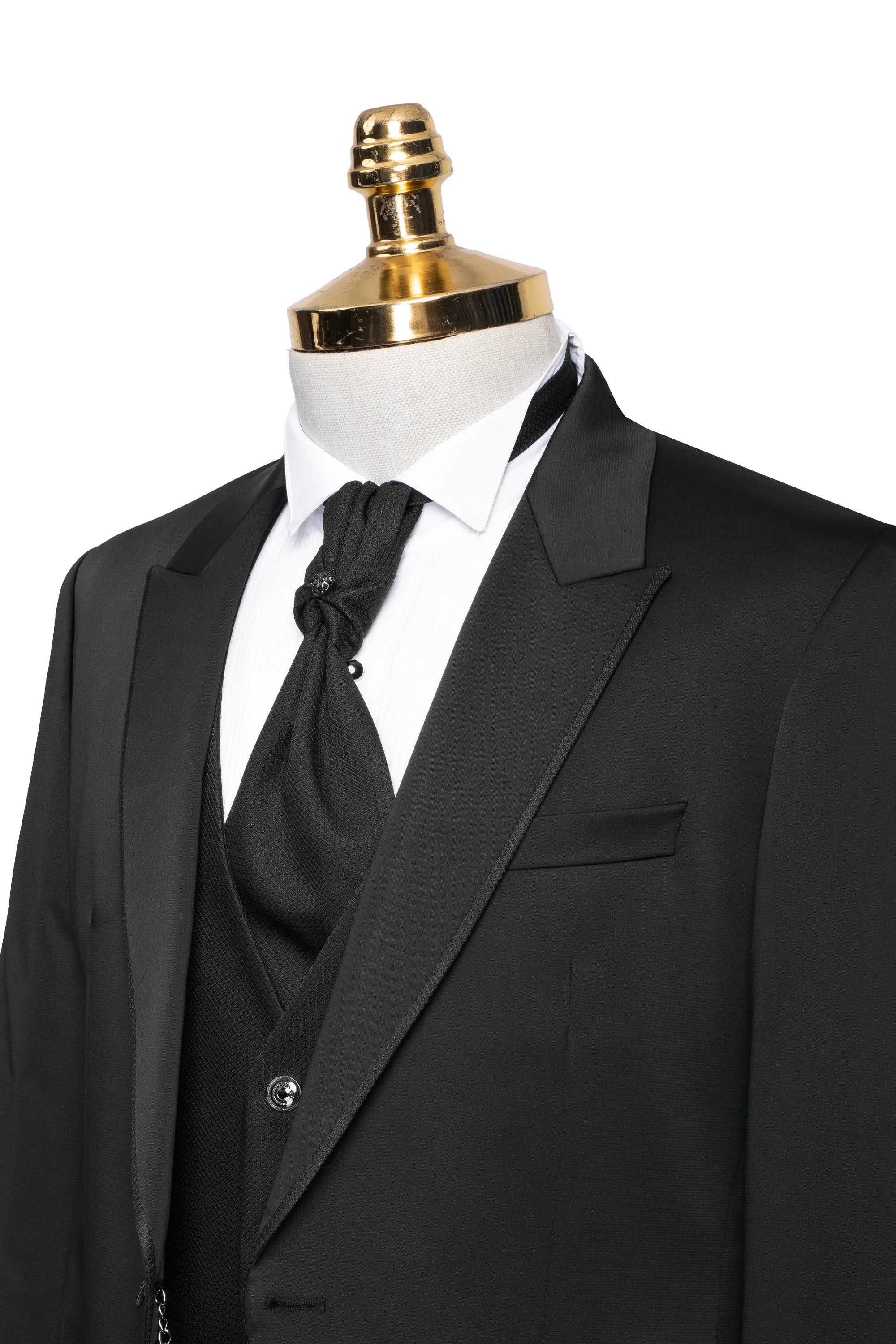 Trent | Western Style 3-Piece Tailored-Fit Tuxedo