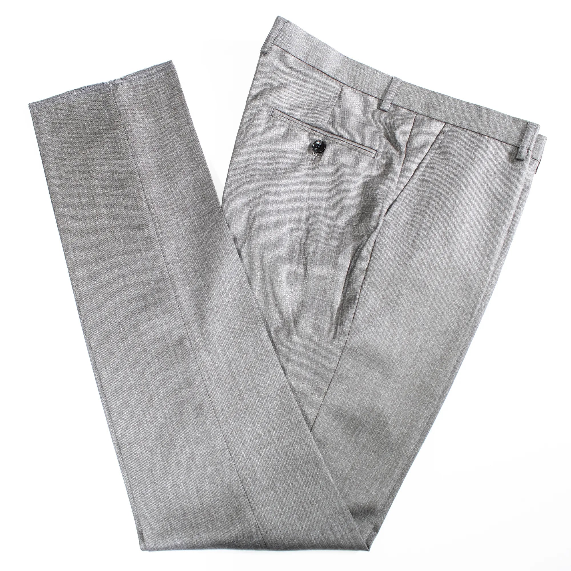 Medium Gray Slim-Fit Pants
