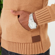 Men's Knitted Hoodie Sweatshirt