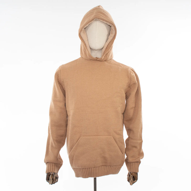 Men's Knitted Hoodie Sweatshirt