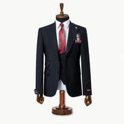 Calvin | Black 3-Piece Tailored-Fit Suit
