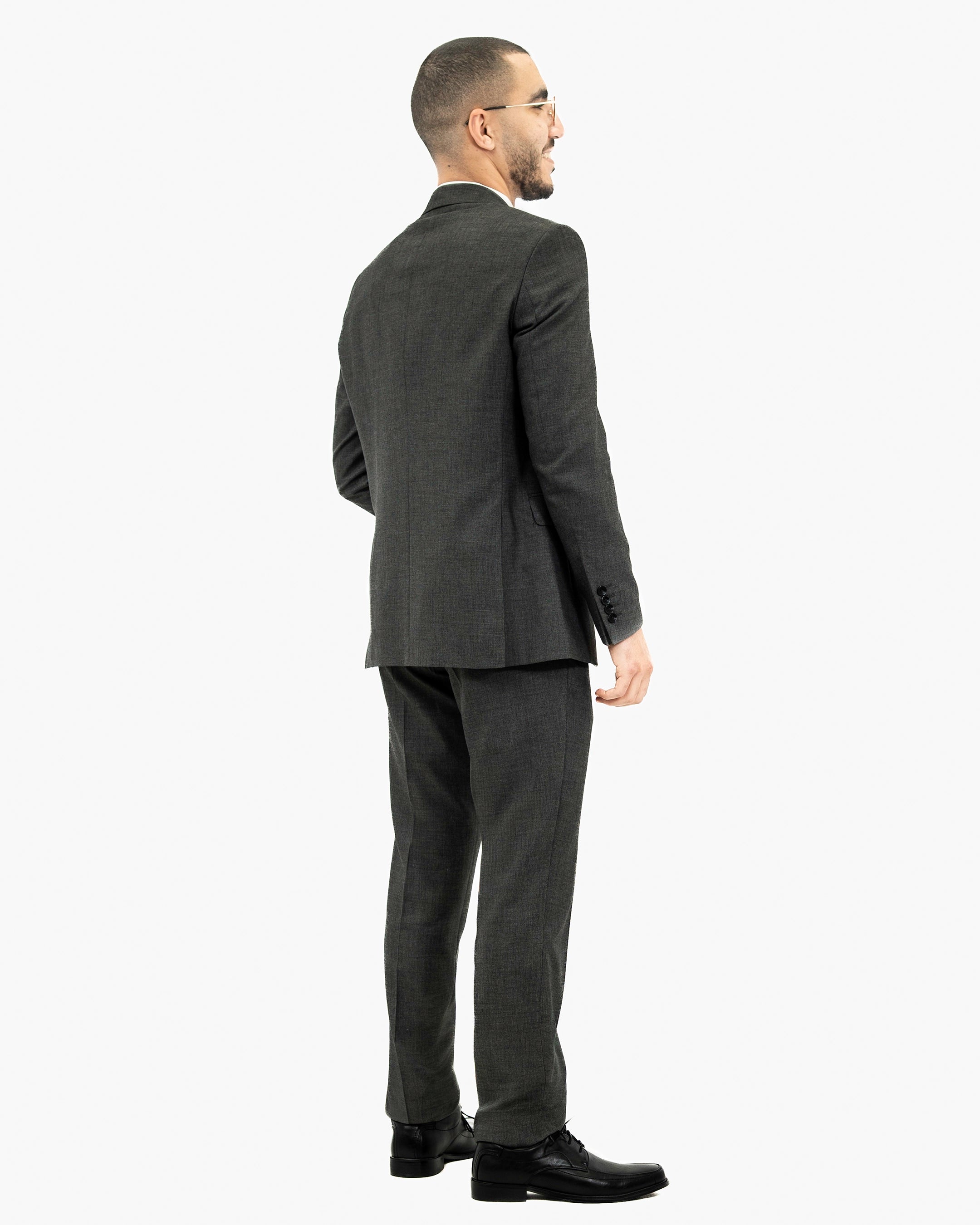 Hugo | Charcoal 3-Piece Tailored-Fit Suit