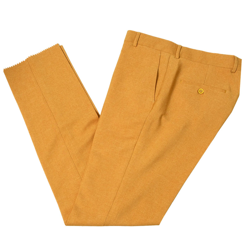 Calvin | Mustard 3-Piece Tailored-Fit Suit