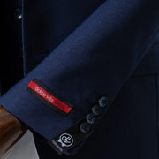 Calvin | Navy Blue 3-Piece Tailored-Fit Suit