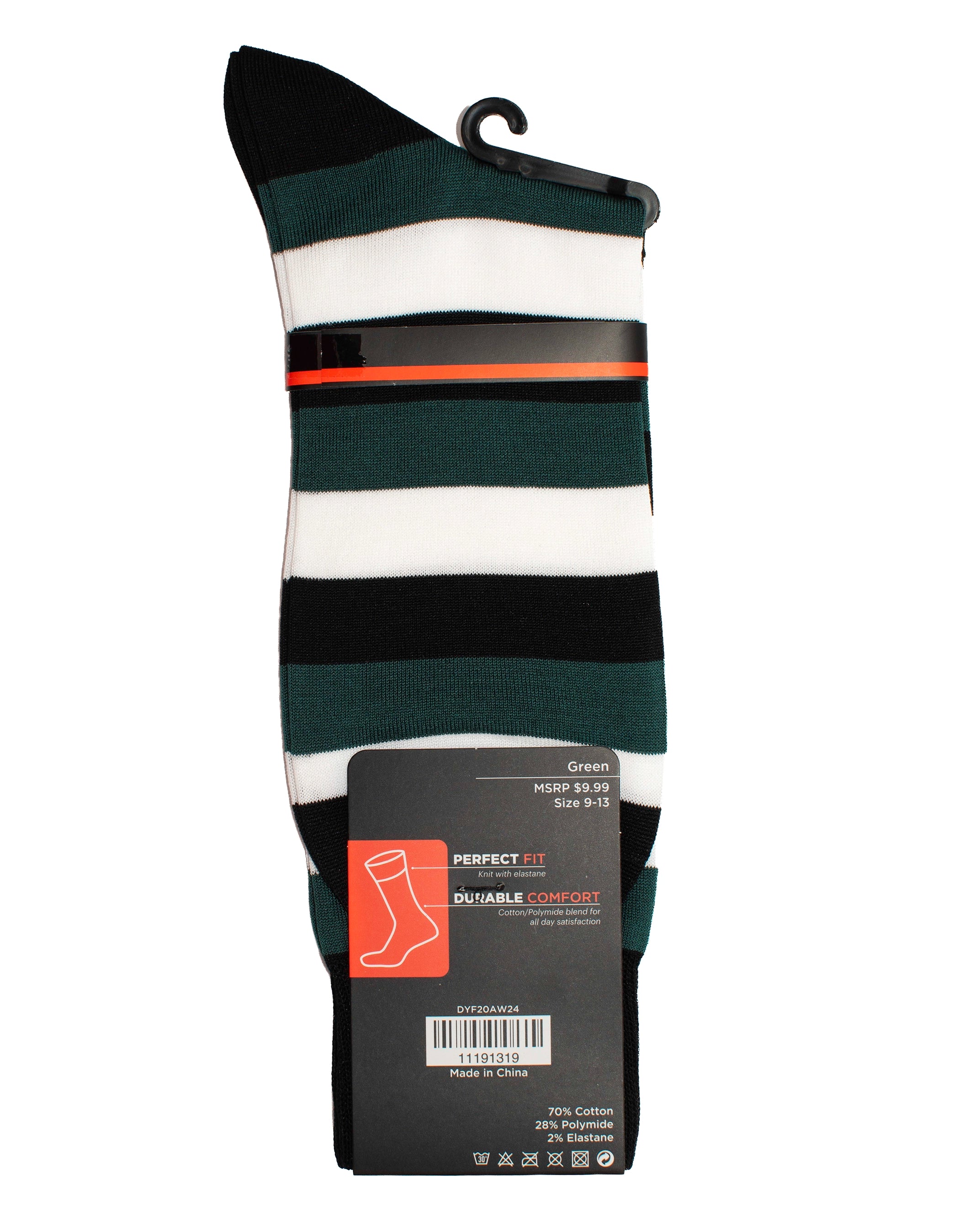 Premium Bold-Striped Socks