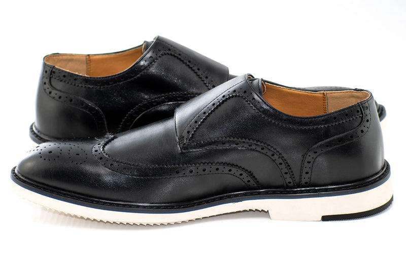 Causual Brogue Monk Strap