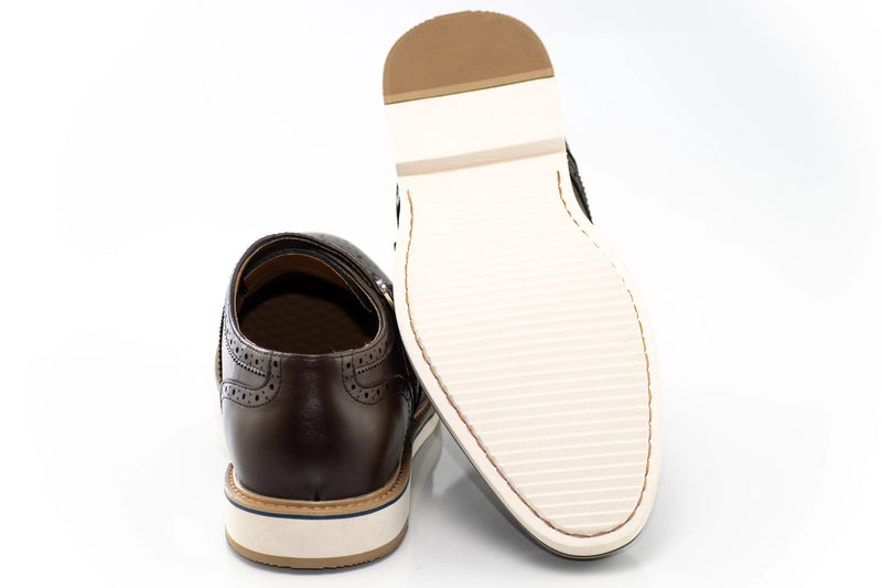 Causual Brogue Monk Strap