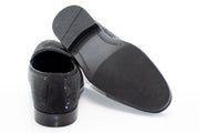 Men's Black Rhinestone Dress Loafer