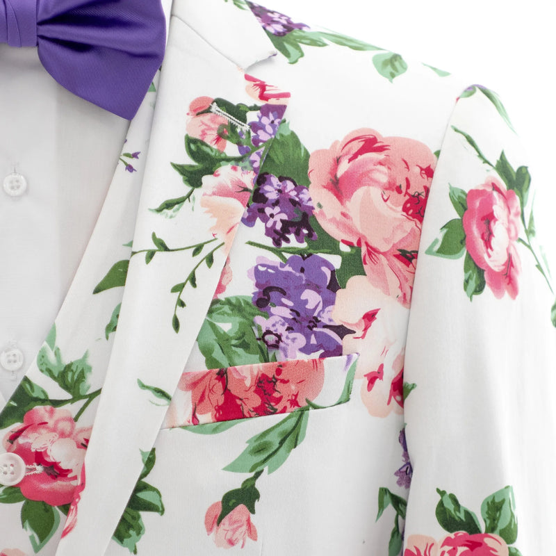 Botanical Designer Slim-Fit Suit