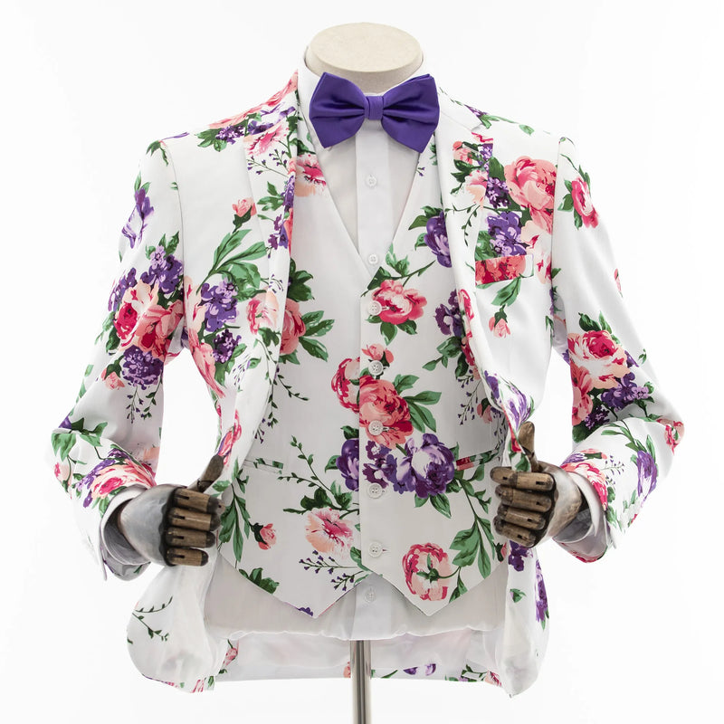 Botanical Designer Slim-Fit Suit
