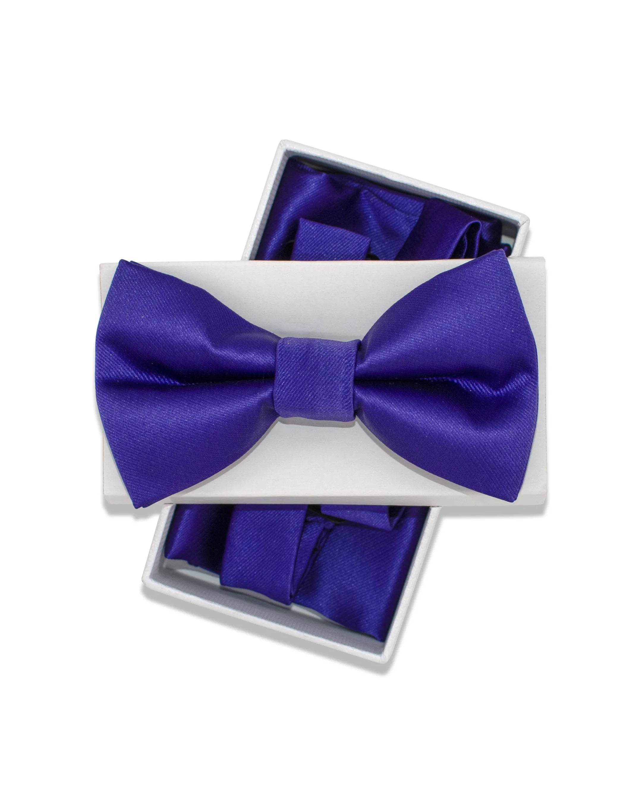 Kid's Solid Bow Tie & Hanky
