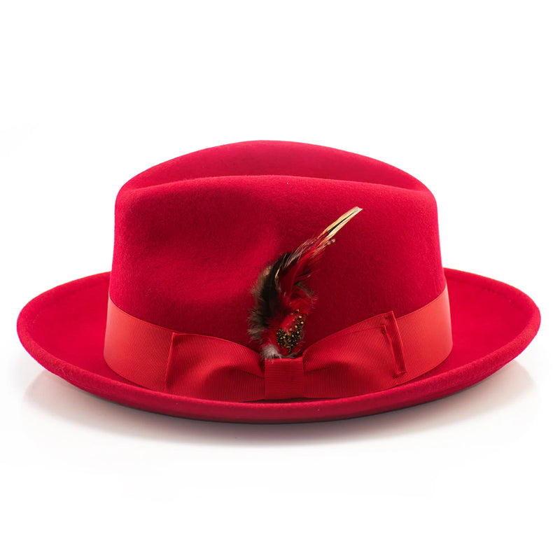 Snap-Brim Fedora