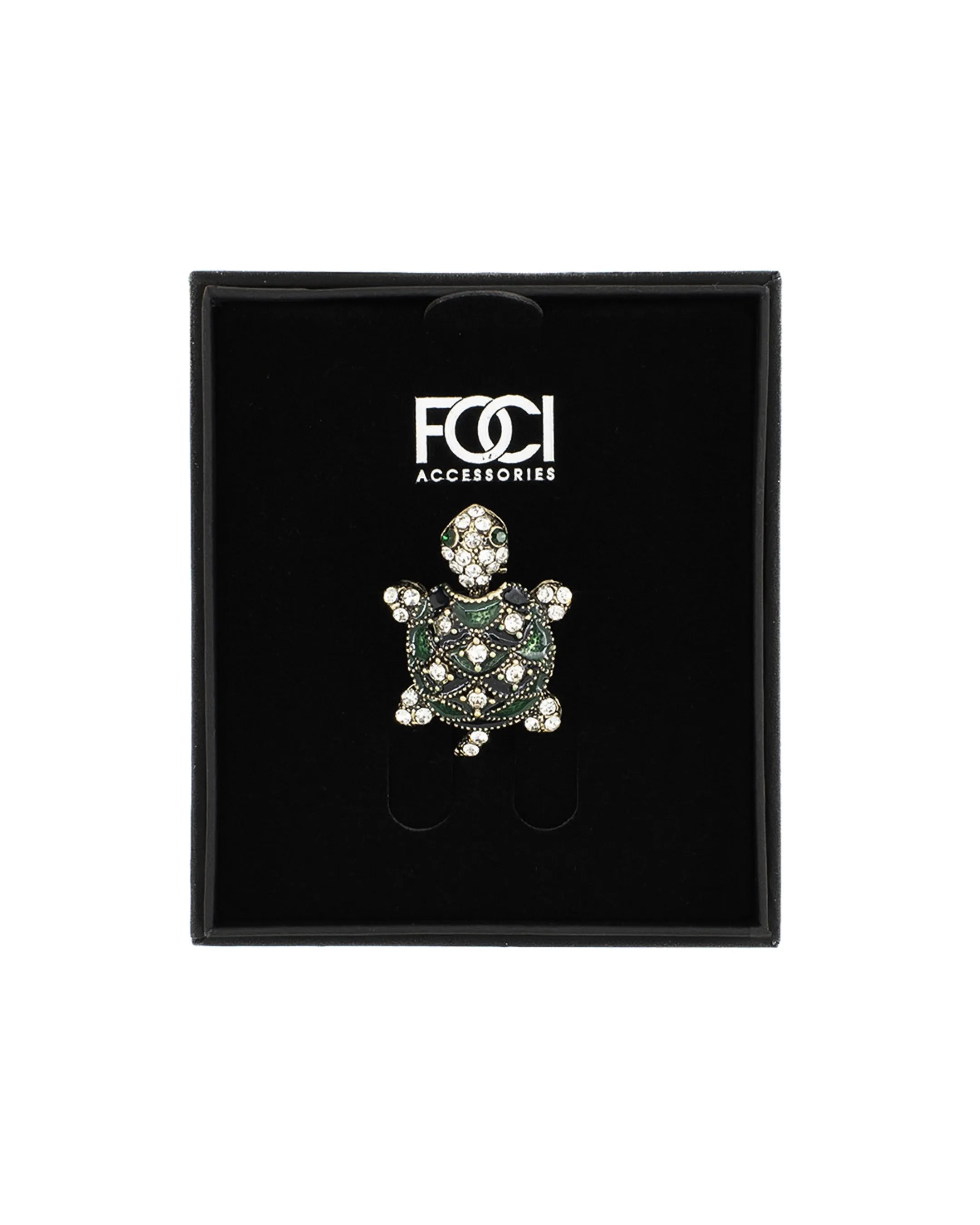 Ornate Turtle Lapel Pin