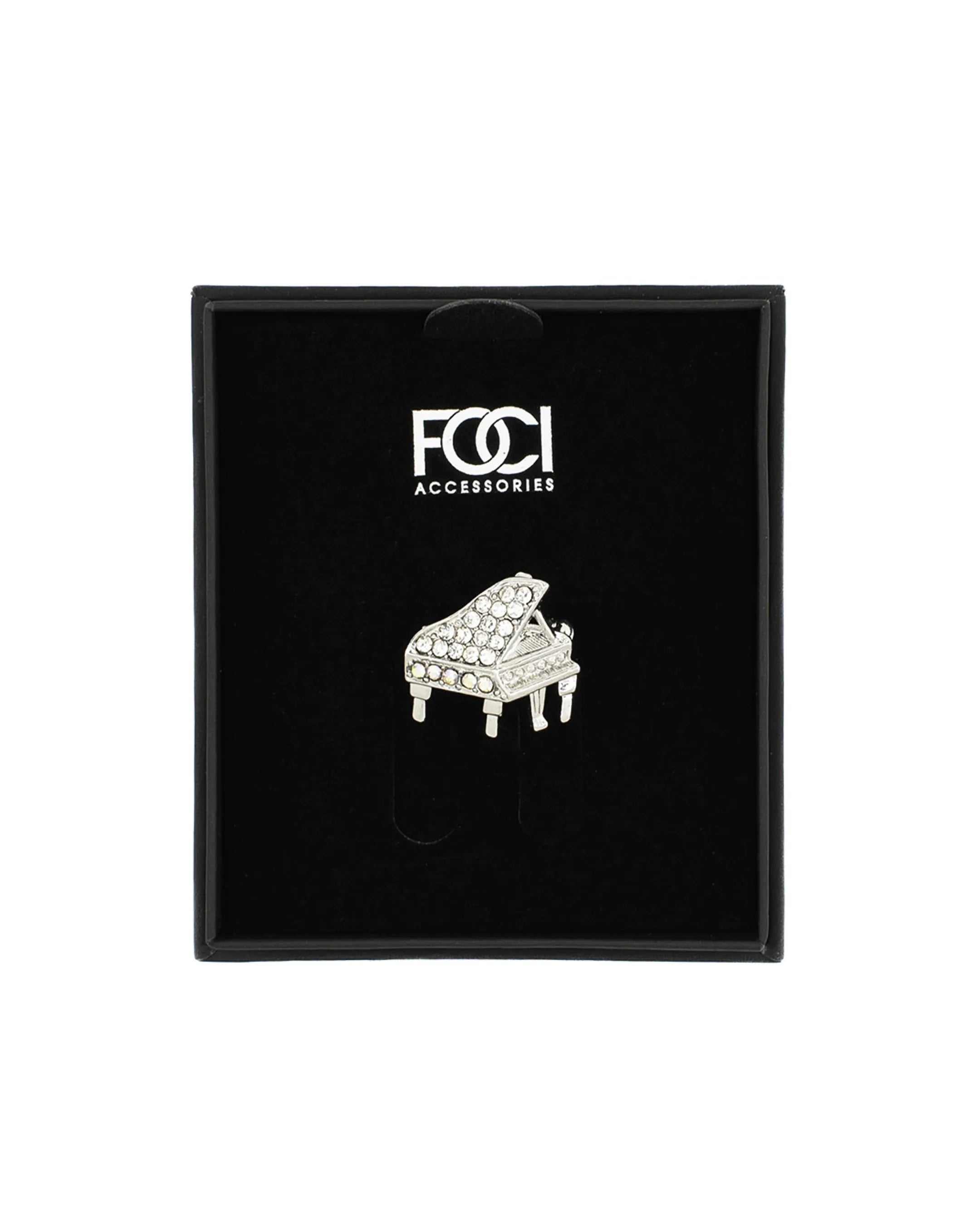 Crystal Baby Grand Lapel Pin