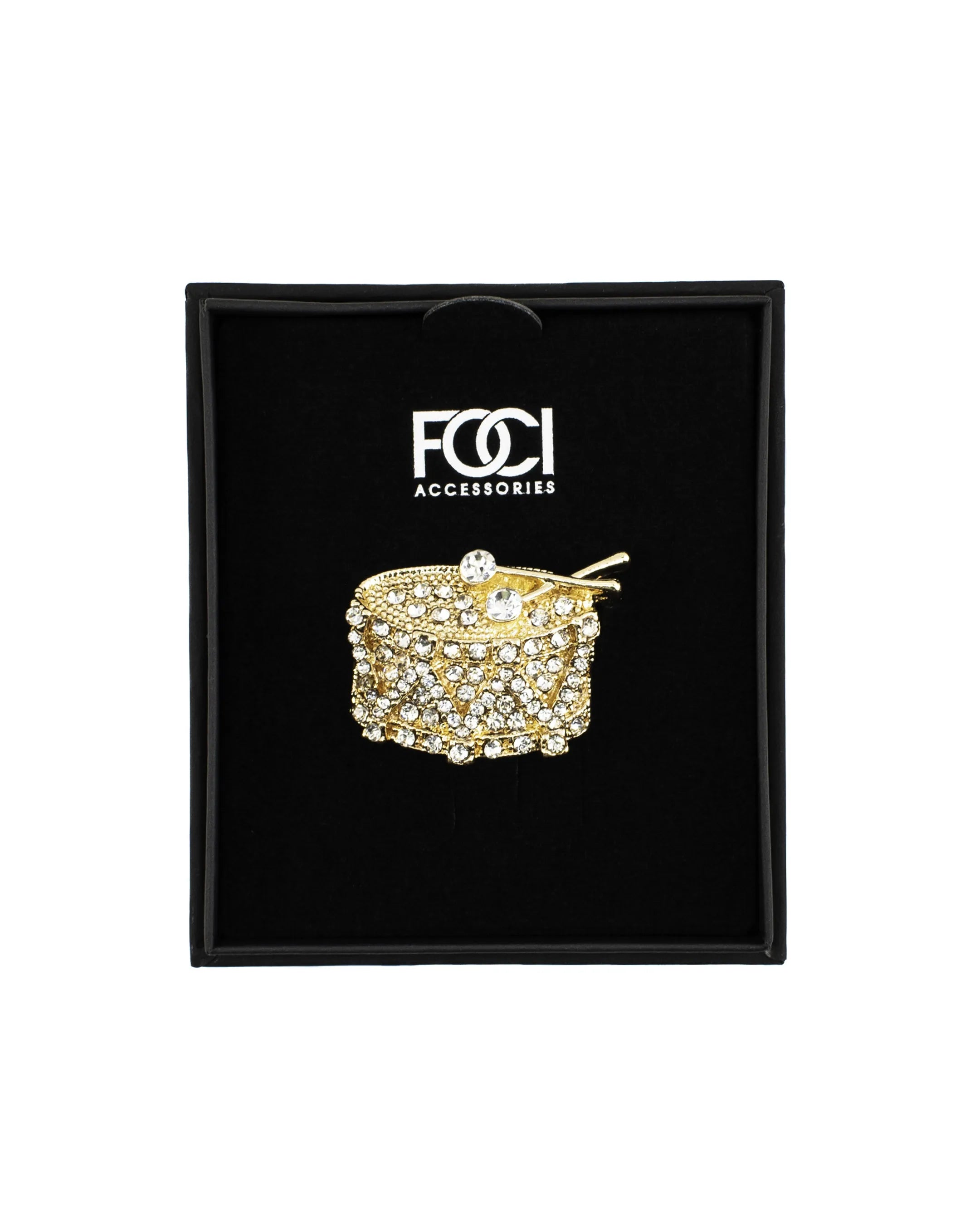 Large Marching Snare Lapel Pin