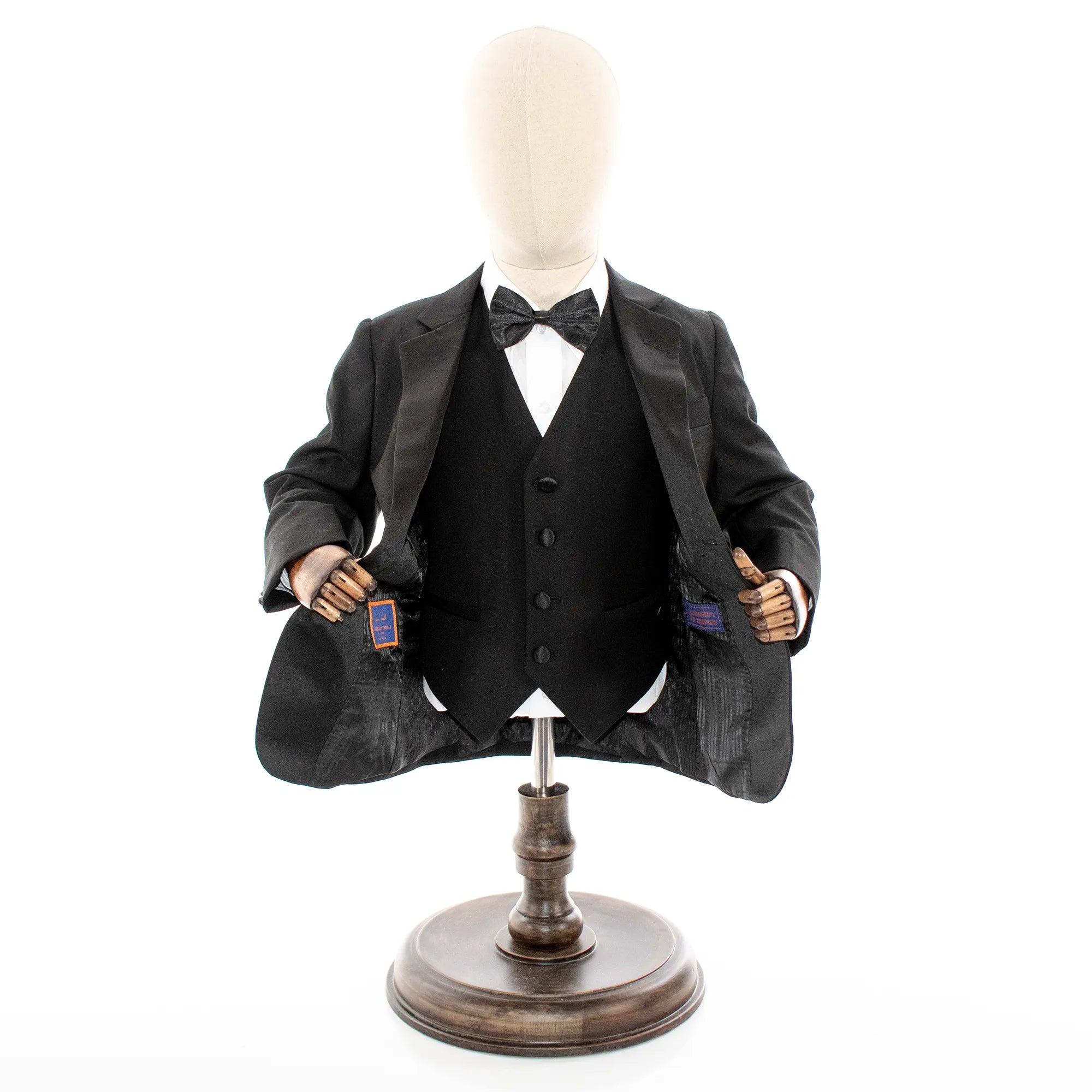 Black Premium 3-Piece Kid's Tuxedo