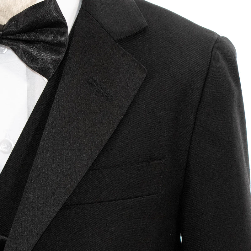 Black Premium 3-Piece Kid's Tuxedo