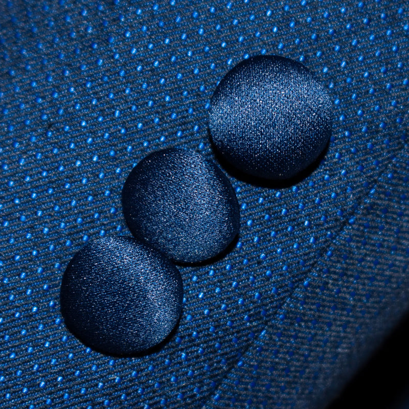 Ink Blue Birdseye Regular-Fit Tuxedo