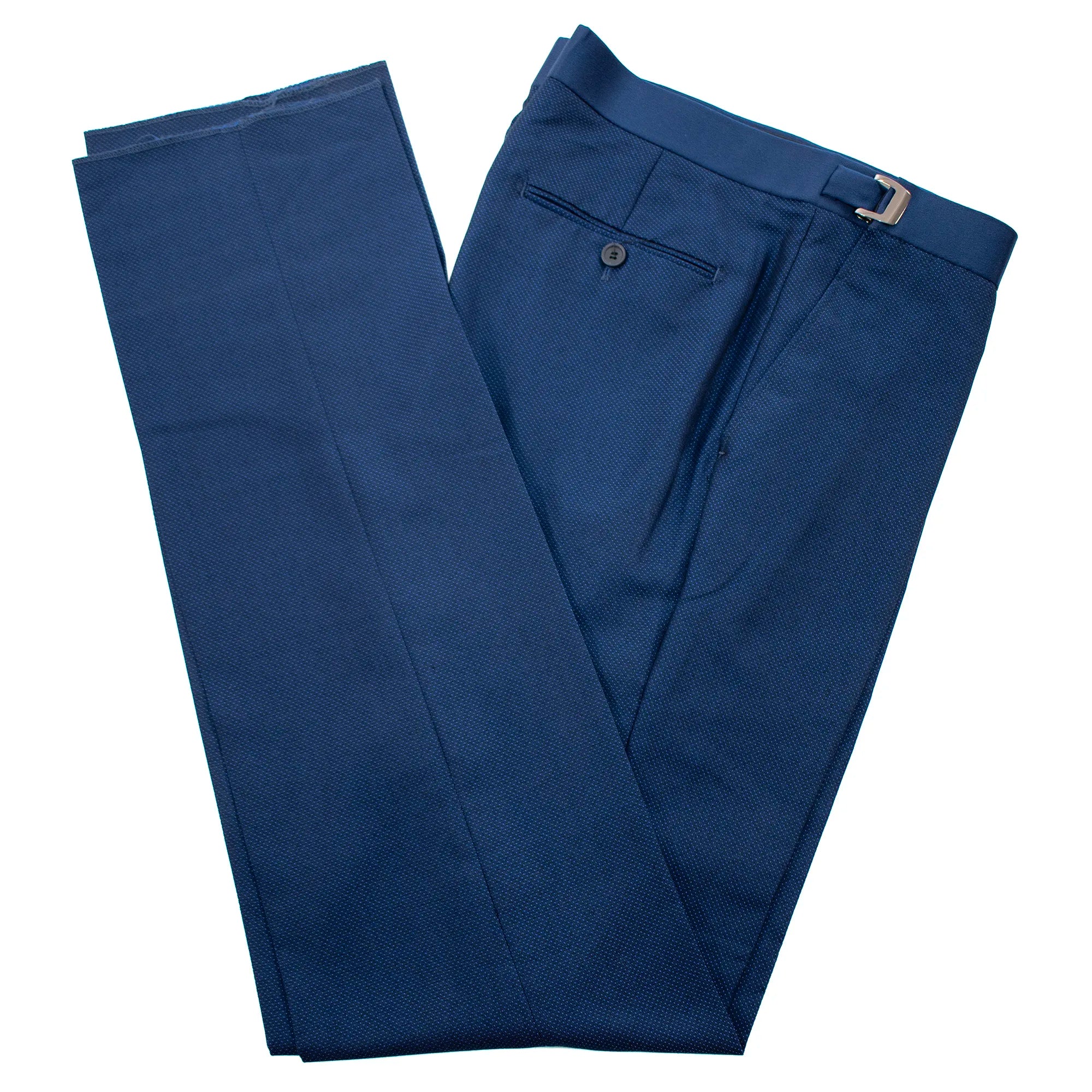 Ink Blue Birdseye Regular-Fit Tuxedo