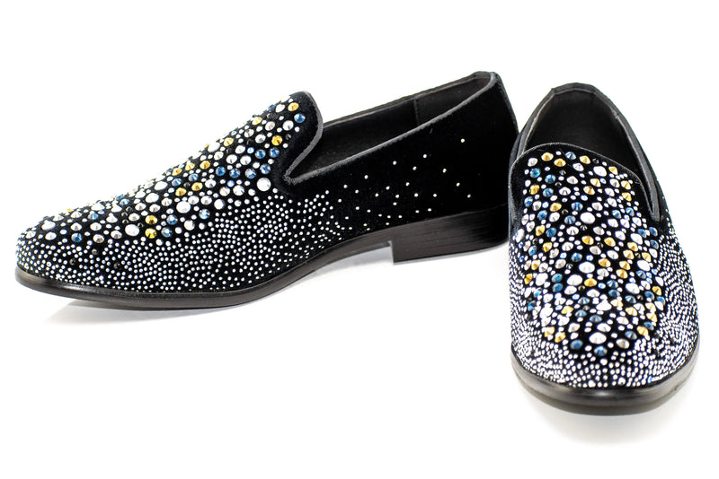 Bejeweled Celestial Smoking Loafer