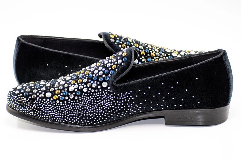 Bejeweled Celestial Smoking Loafer