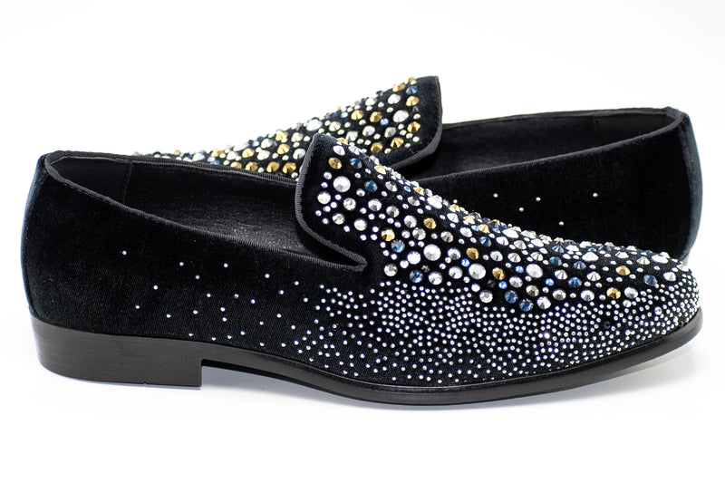 Bejeweled Celestial Smoking Loafer