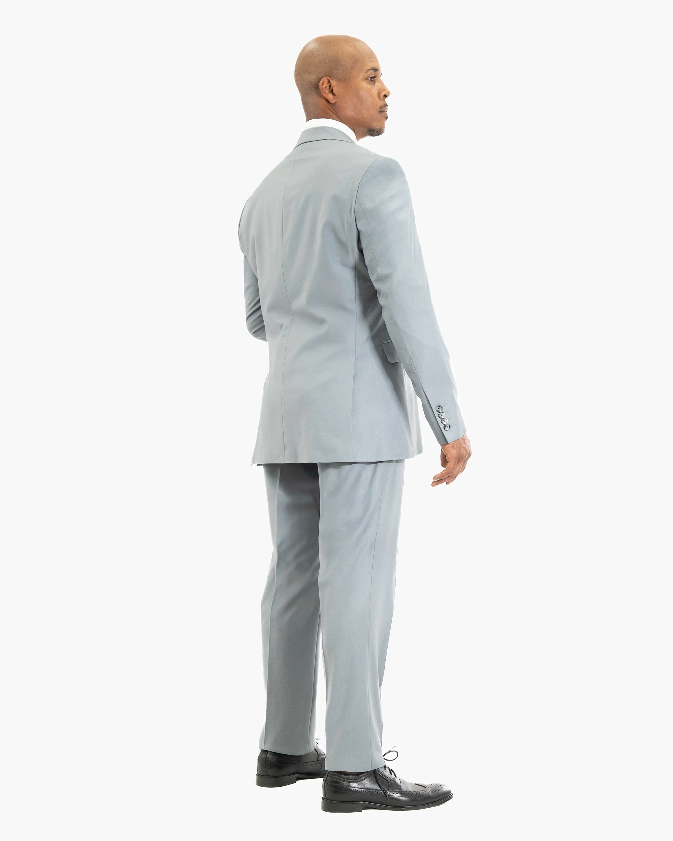 Gabriel | 3-Piece Tailored-Fit Wool Suit