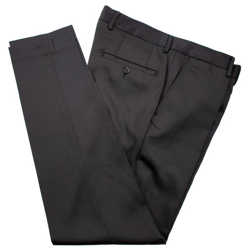 Black Birdseye 3-Piece Tailored-Fit Tuxedo