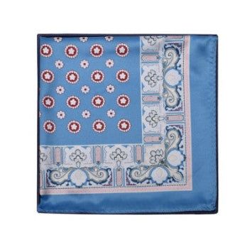 Squared Silk Handkerchief
