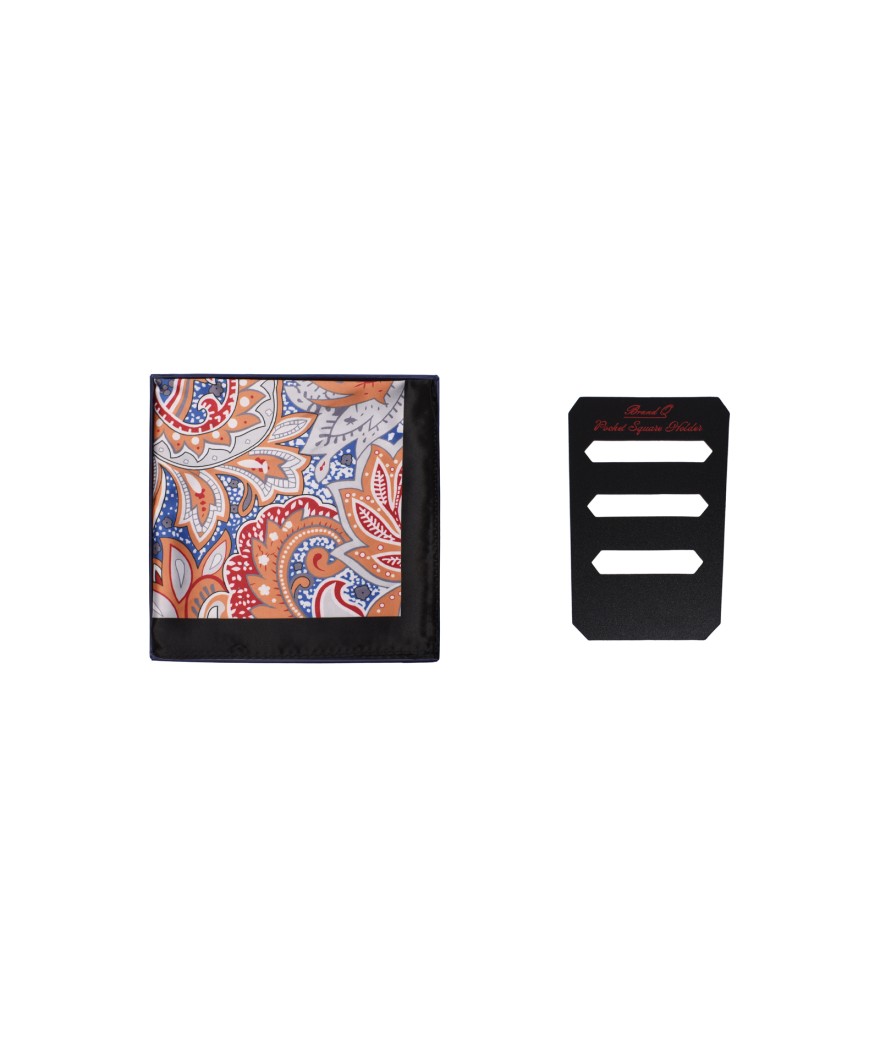 Squared Silk Handkerchief