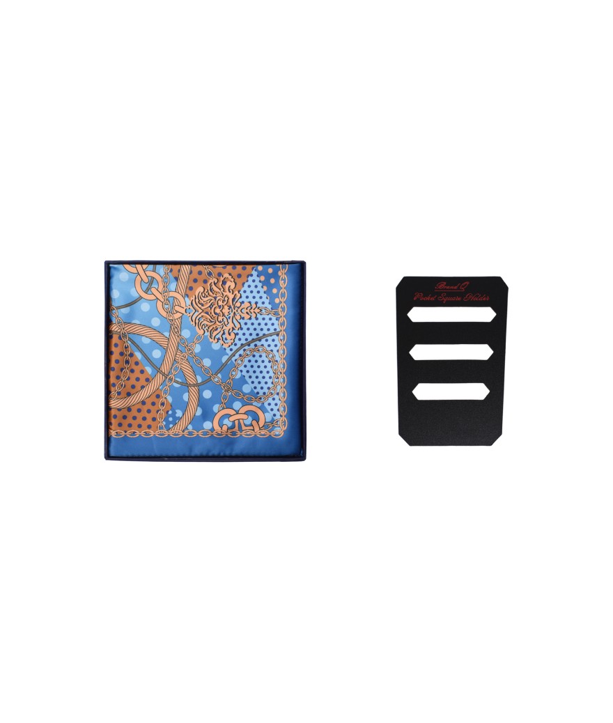 Squared Silk Handkerchief