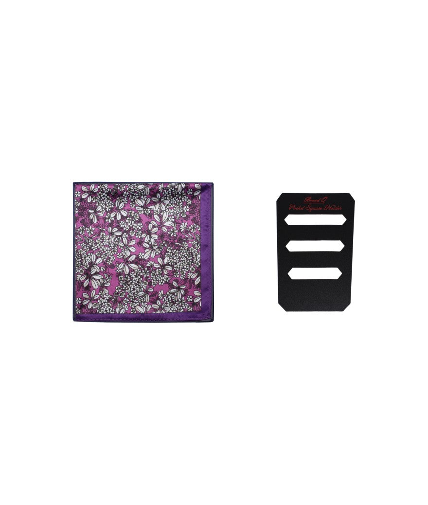 Squared Silk Handkerchief