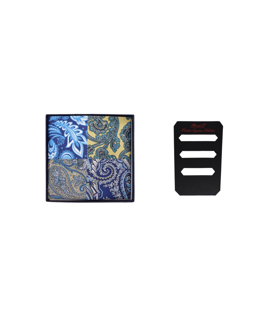 Squared Silk Handkerchief