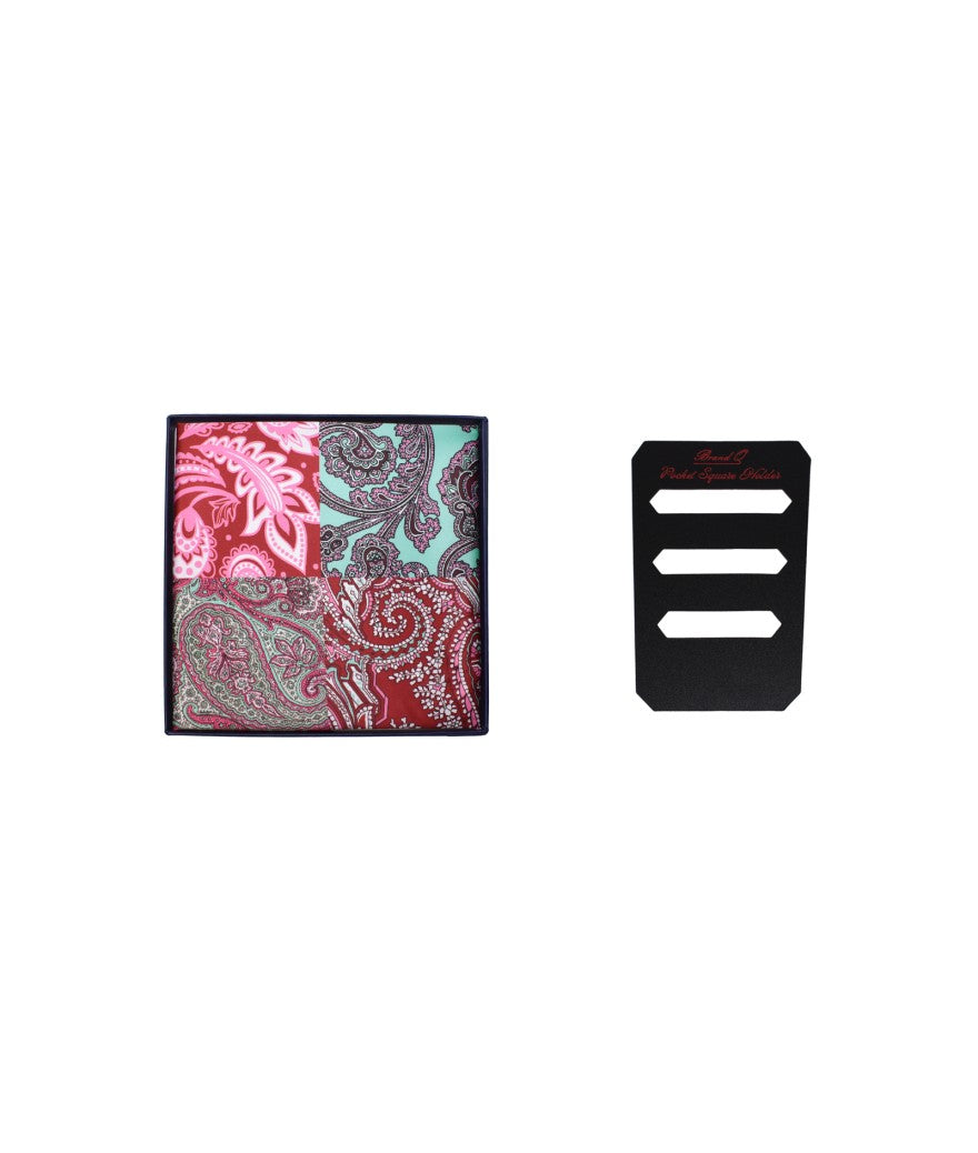 Squared Silk Handkerchief