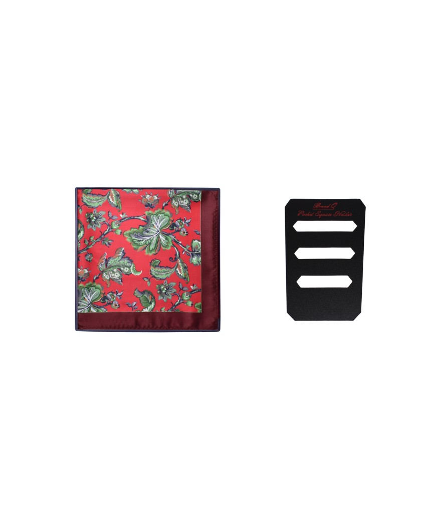 Squared Silk Handkerchief