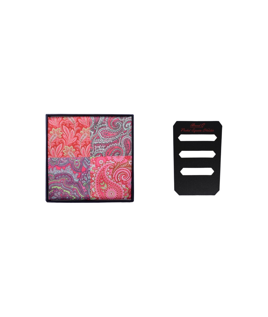 Squared Silk Handkerchief