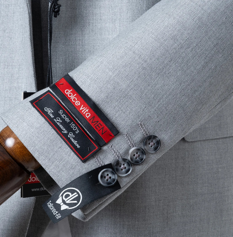 Hugo | Ash Gray 3-Piece Tailored-Fit Suit