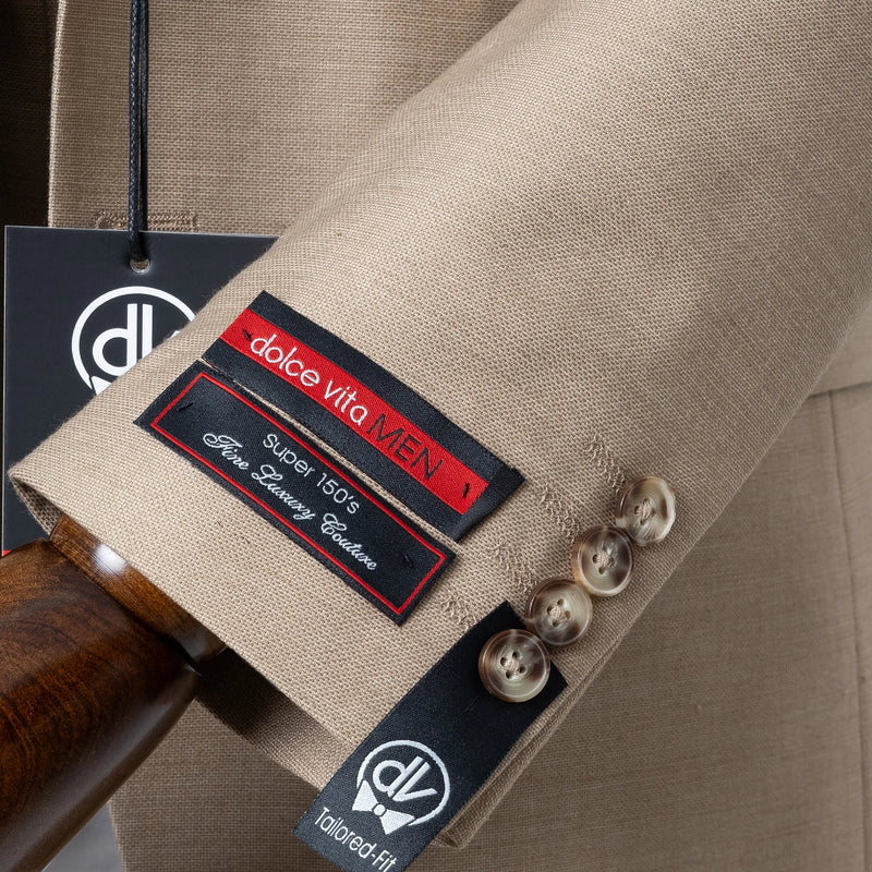 Hugo | Camel 3-Piece Tailored-Fit Suit