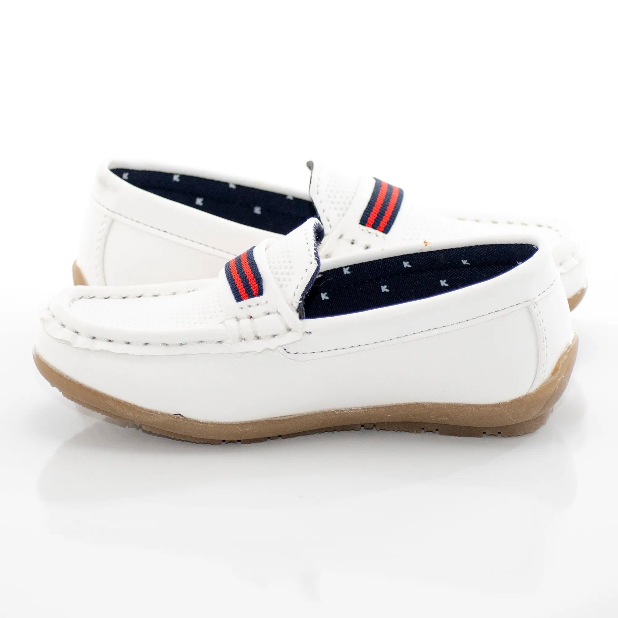 Kids' Light Brown Slip-On Dress Loafer Shoe