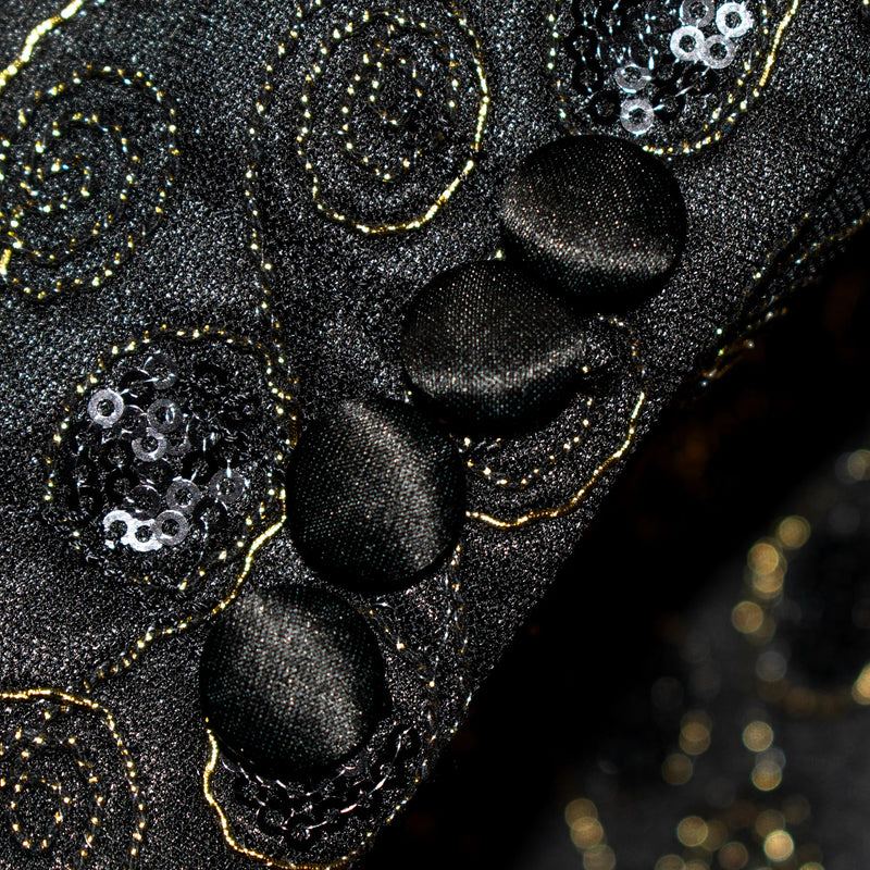 Gold Swirl Modern-Fit Tuxedo Jacket