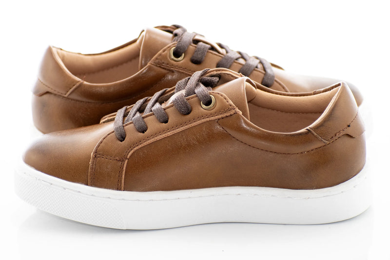 Cognac Classic Kids Sneaker