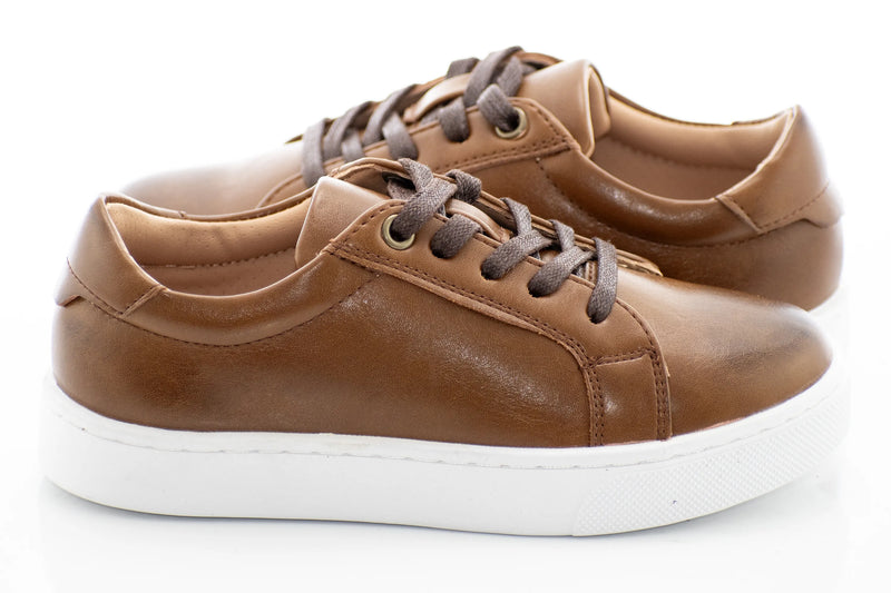 Cognac Classic Kids Sneaker