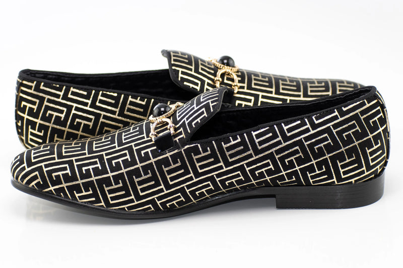 Serpentine Pearl-Bit Loafer